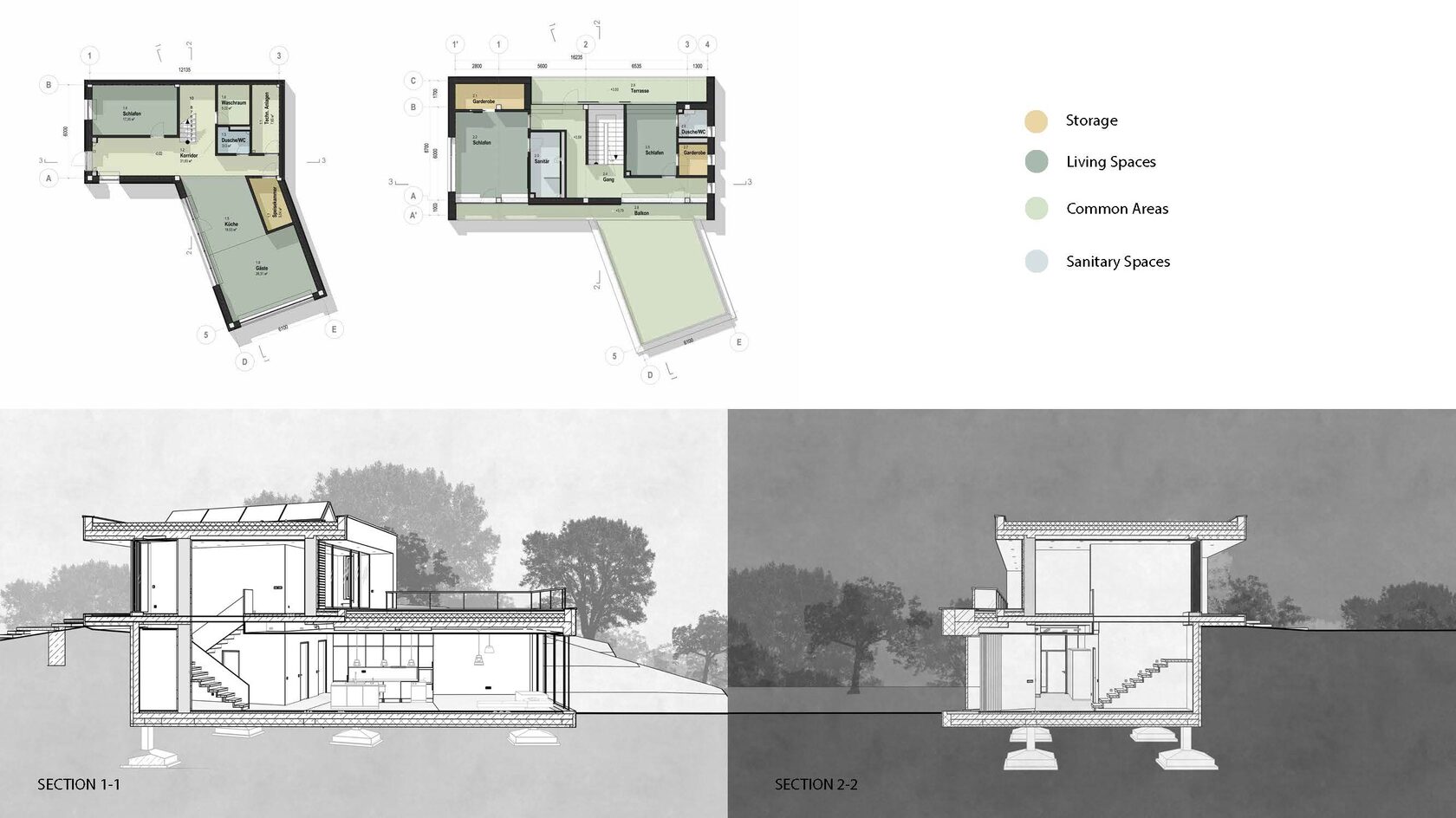 Проектирование современных частных жилых домов в BIM